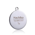 Personalized Engraved Pet ID Tag – Durable Aluminum Dog & Cat Name Tag
