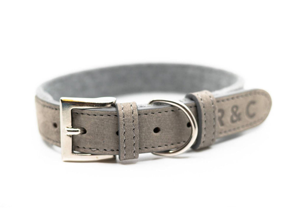Fabric & Leather Collar - Dalton