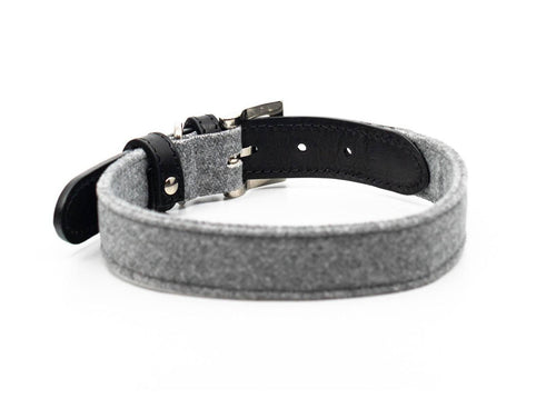 Fabric & Leather Collar - Eton