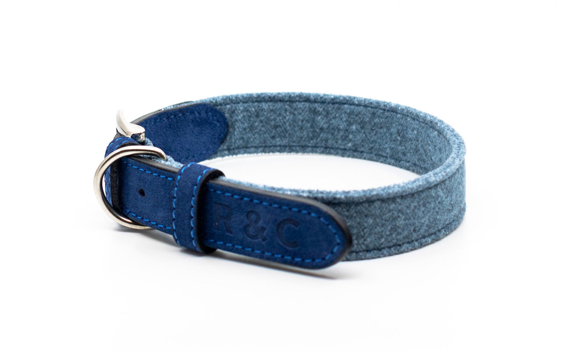 Fabric & Leather Collar - Rayleigh