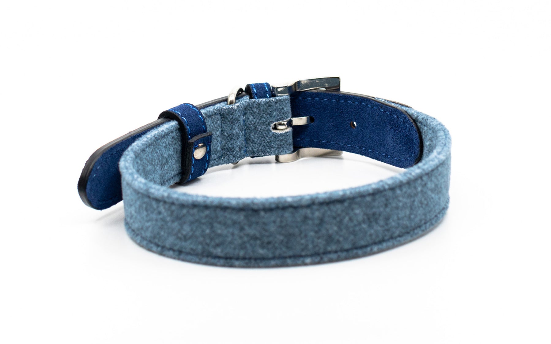 Fabric & Leather Collar - Rayleigh