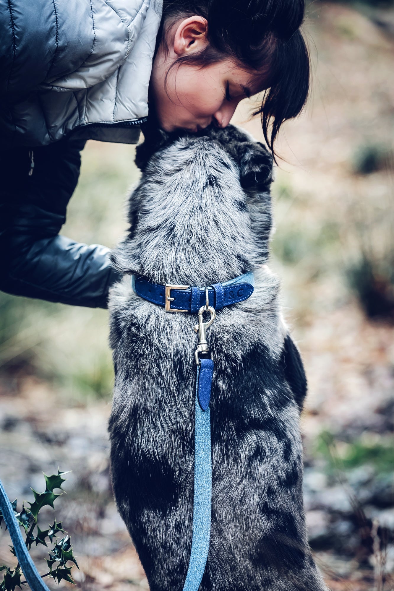 Fabric & Leather Collar - Rayleigh