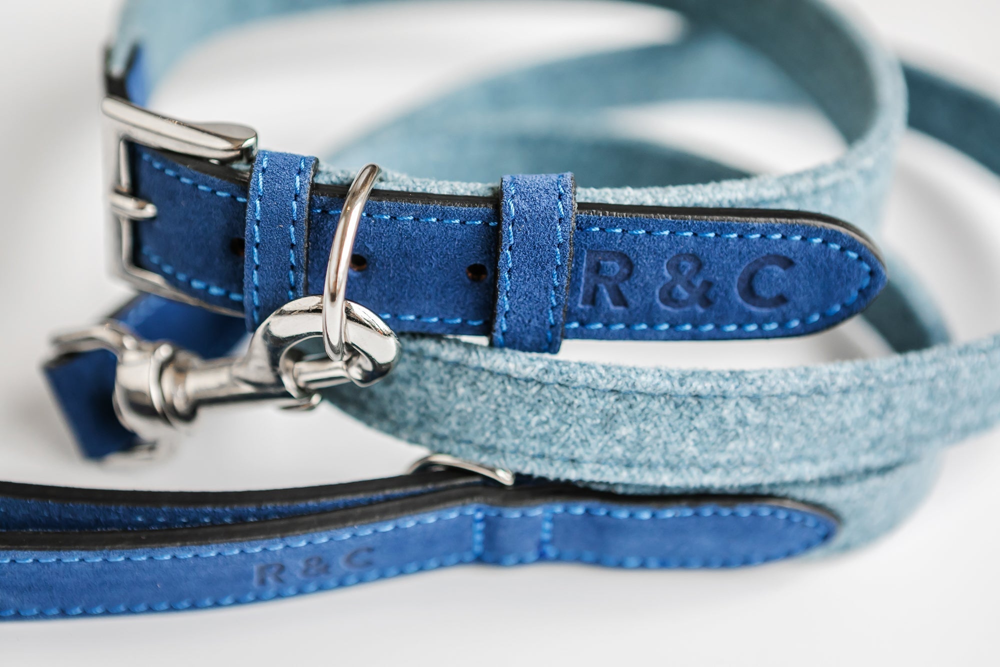 Fabric & Leather Collar - Rayleigh