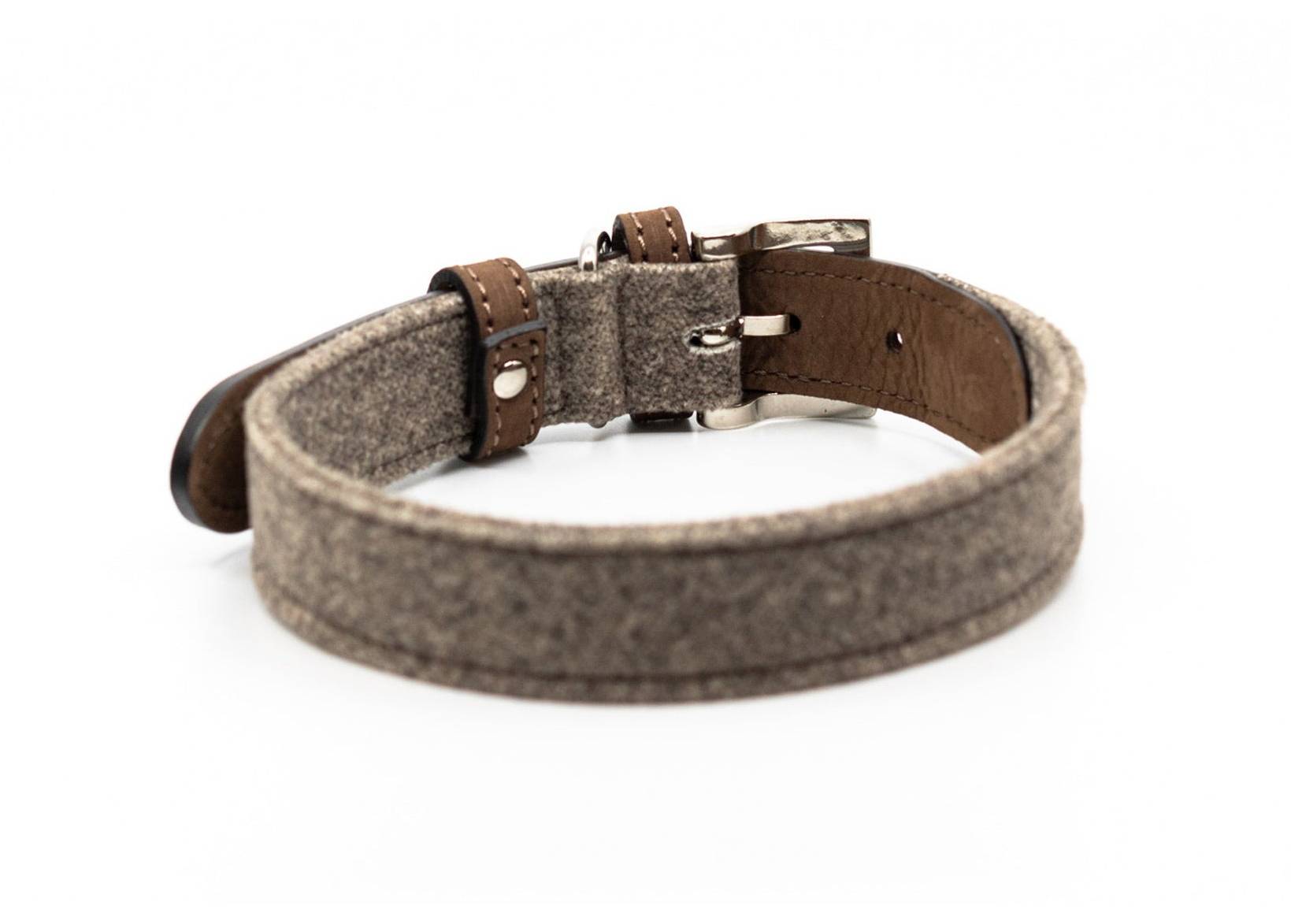 Fabric & Leather Collar - Sherbourne