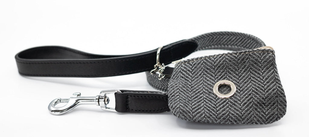 Herringbone Poo Bag Holder - Balmoral