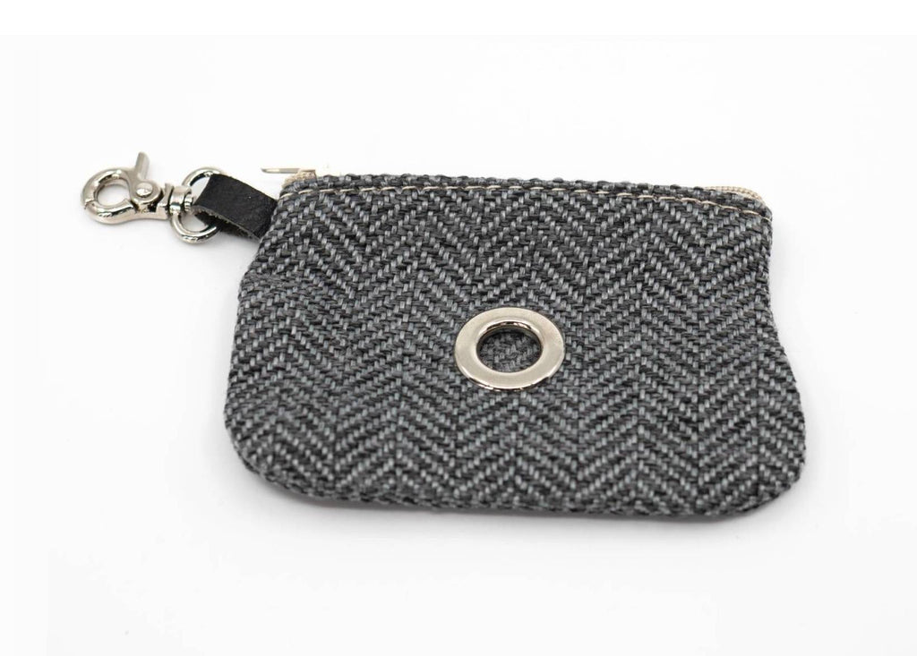 Herringbone Poo Bag Holder - Balmoral