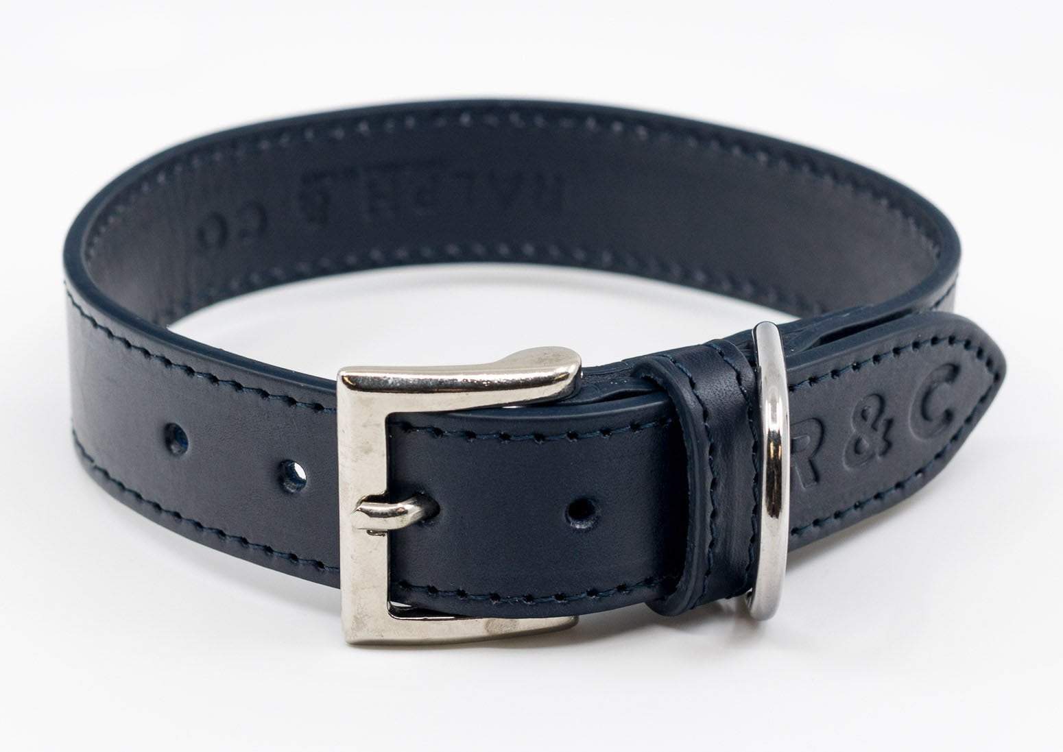 Italian Leather Collar - Rimini