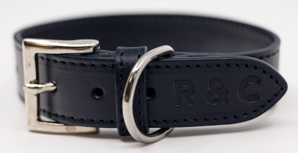 Italian Leather Collar - Rimini