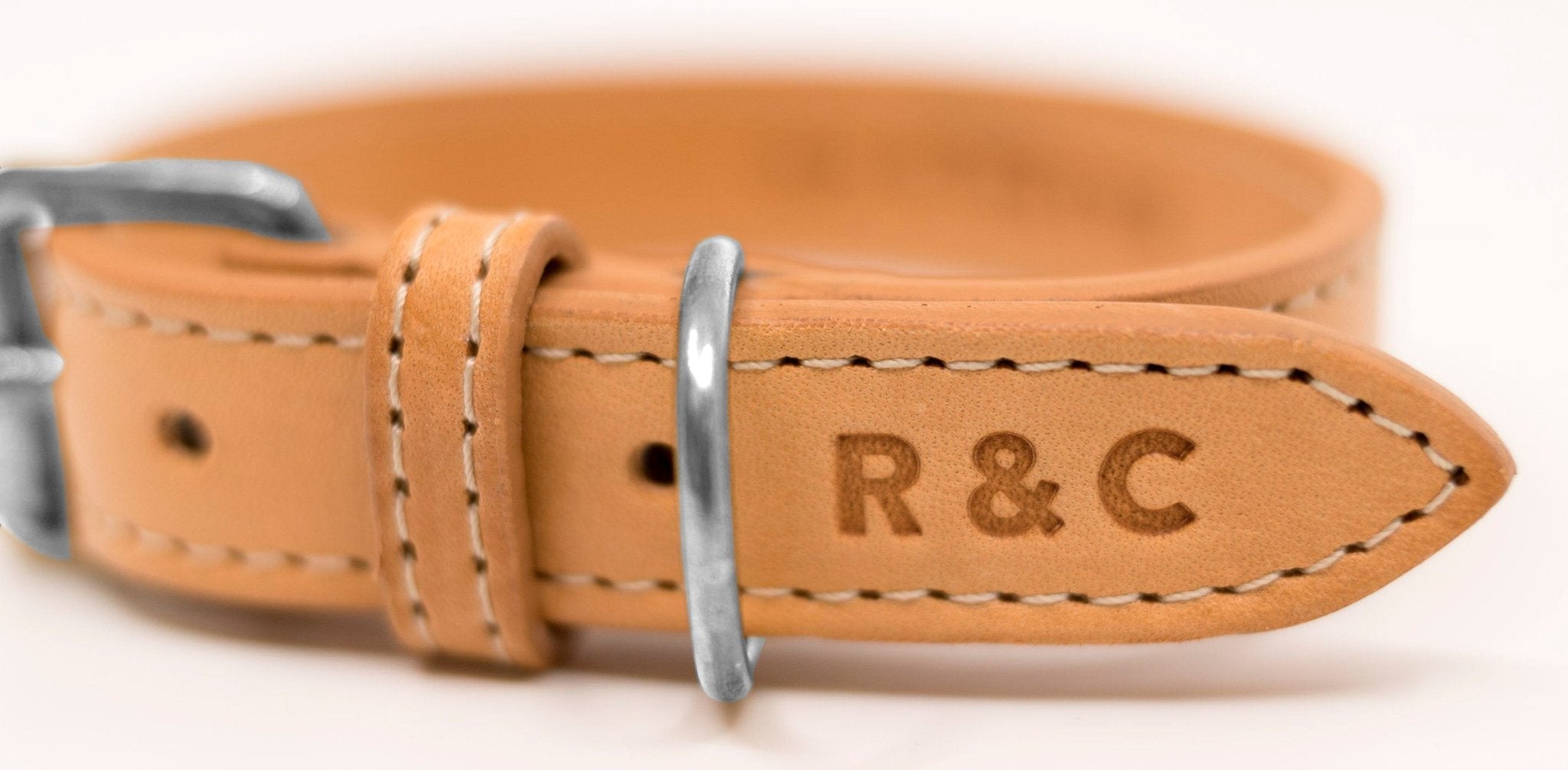 Italian Leather Collar - Trieste