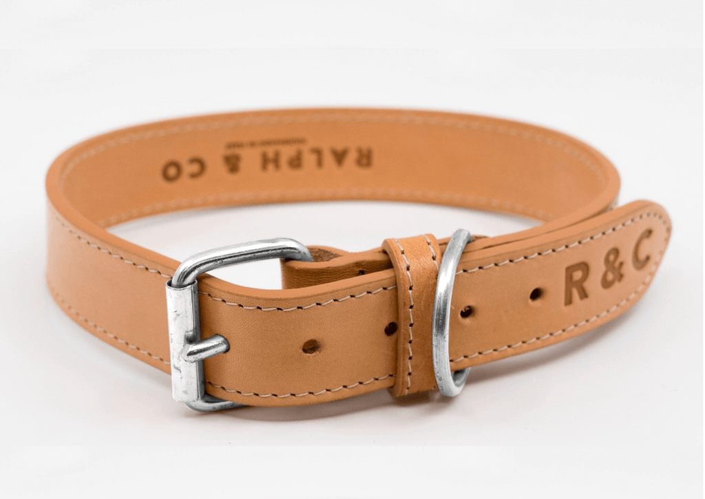 Italian Leather Collar - Trieste