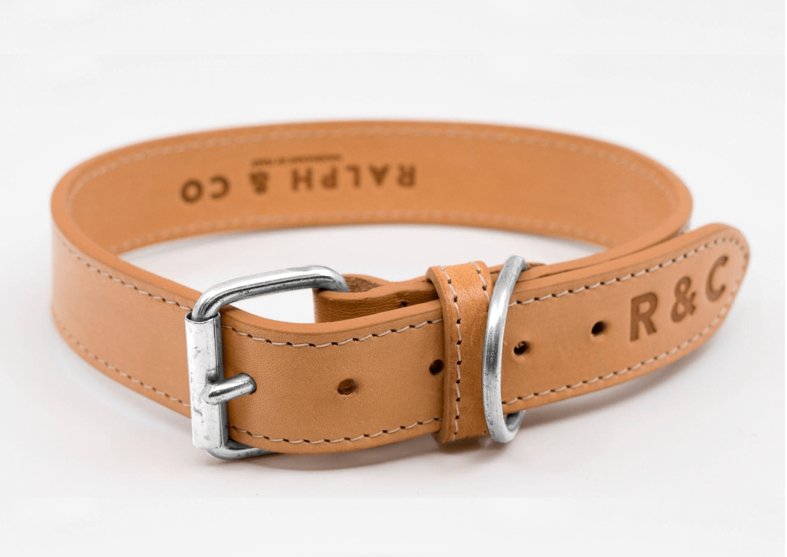 Italian Leather Collar - Trieste