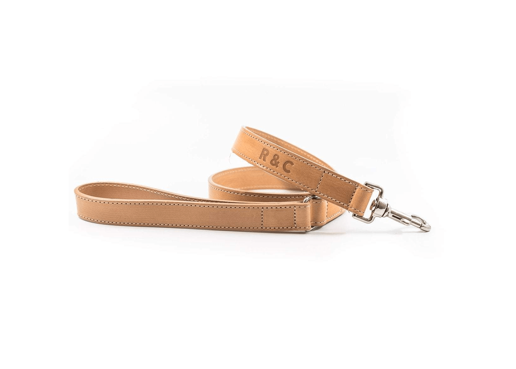 Italian Leather Lead - Trieste