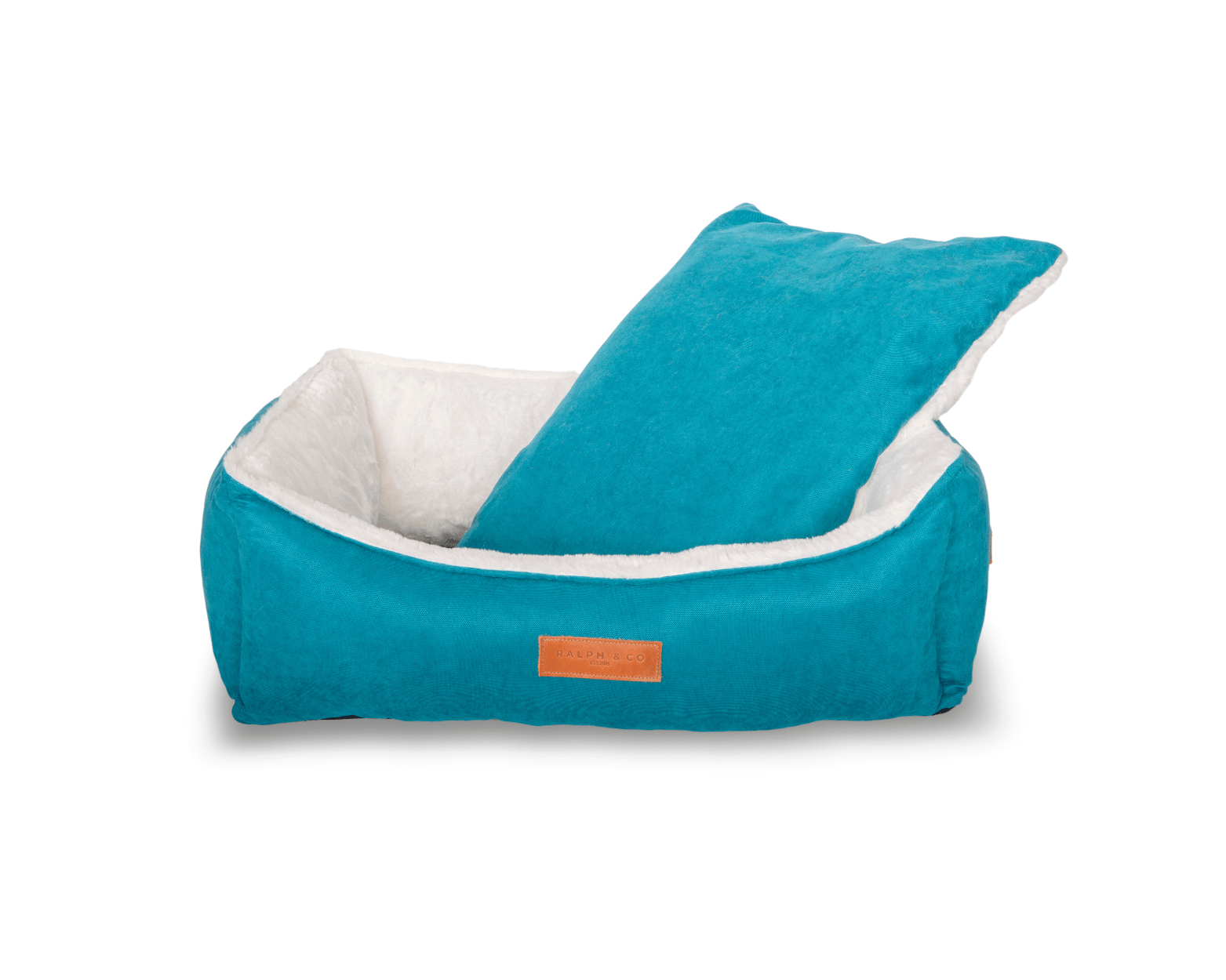 Luxury Velvet Dog Bed With Removable Covers | Hampton