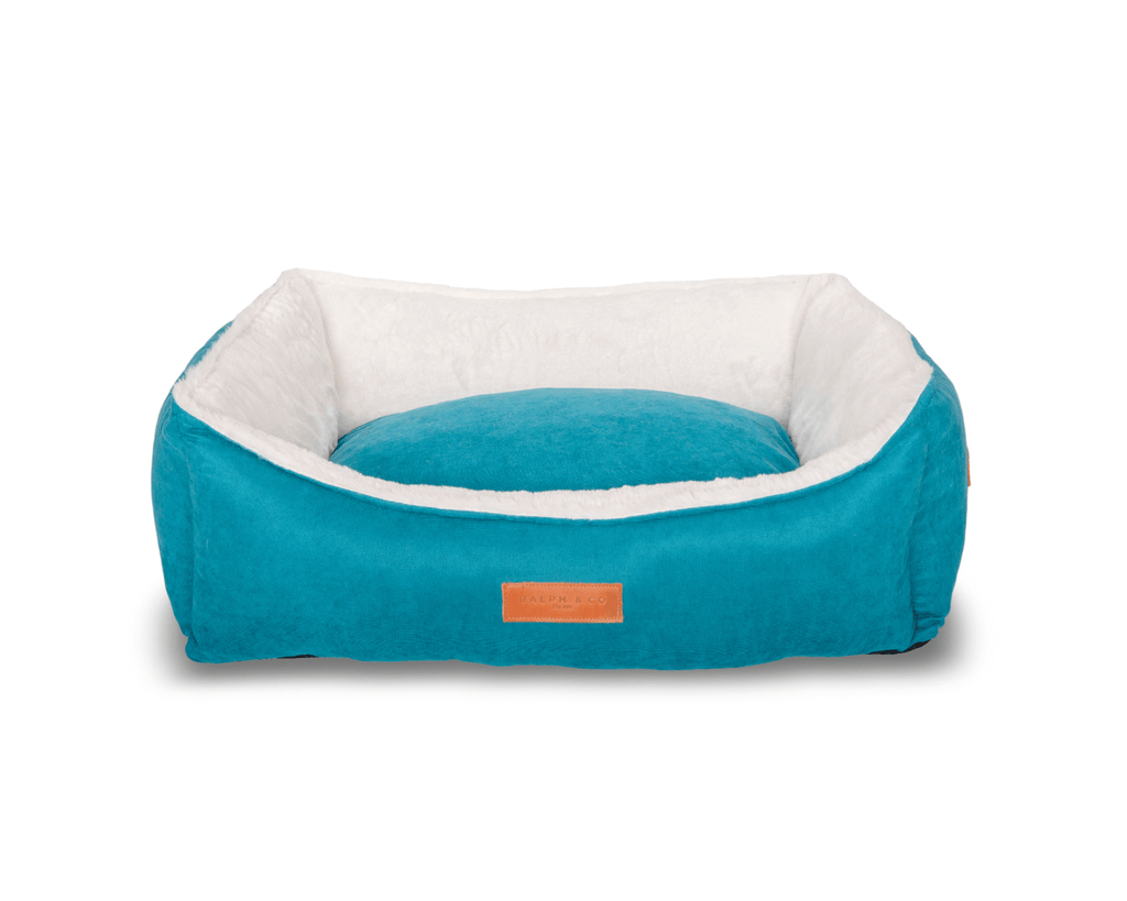 Luxury Velvet Dog Bed With Removable Covers | Hampton