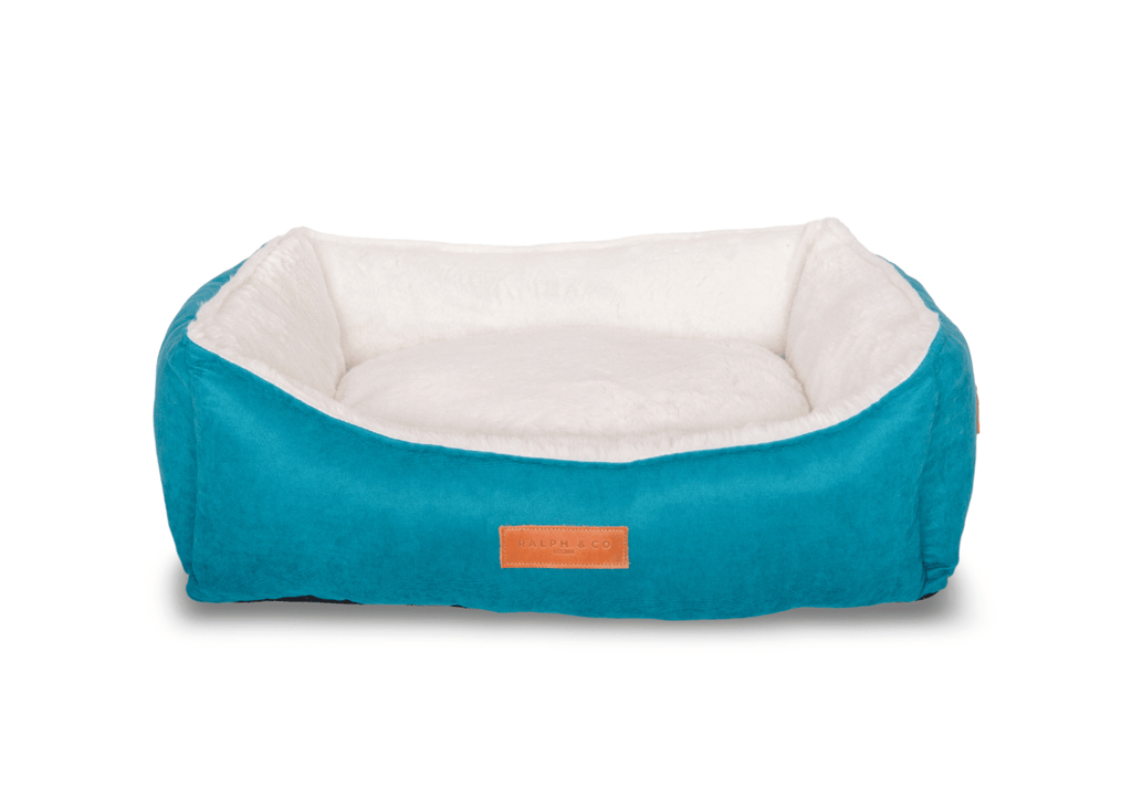 Luxury Velvet Dog Bed With Removable Covers | Hampton