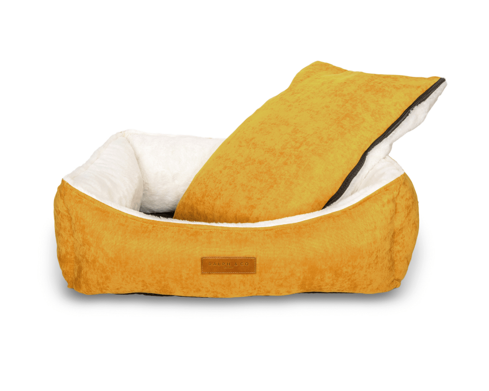 Luxury Velvet Dog Bed With Removable Covers | Sandringham